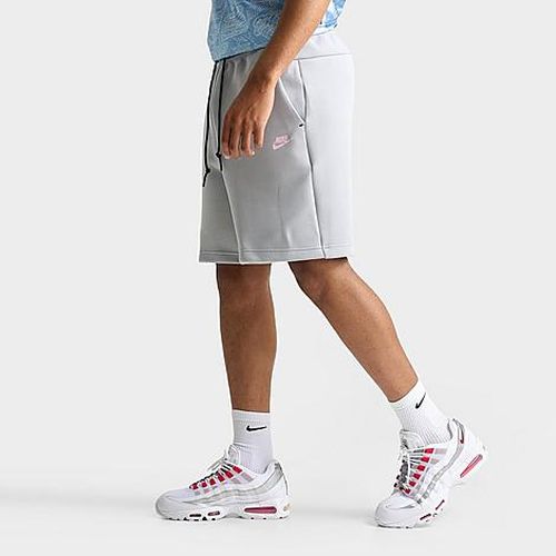 Men's Tech Fleece Shorts in Smoke Grey/White