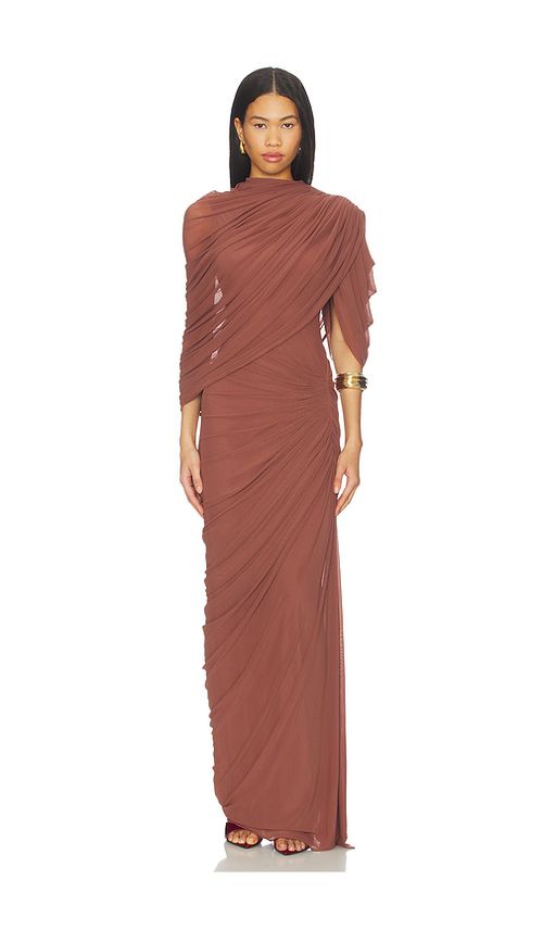 Deme by Gabriella Beth Dress in Cognac. L. Also in