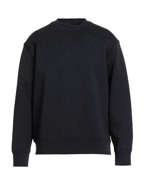 Man Sweatshirt Navy Size M Cotton