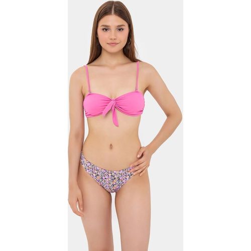 Hiccup Womens Bow Bikini set - Pink - Large