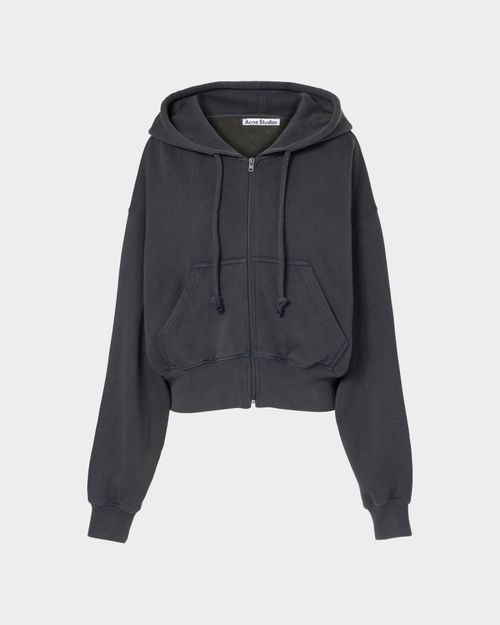 Acne Studios Sweatshirt Hooded Zipper Blue