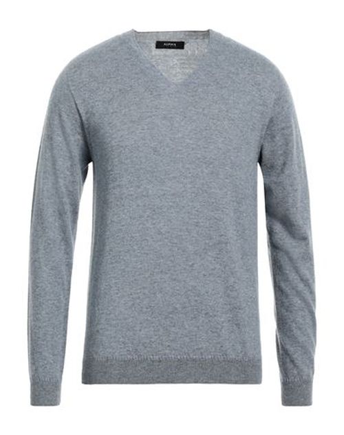 Alpha Studio Man Sweater Light blue Size 38 Viscose, Nylon, Wool, Cashmere, Polyester