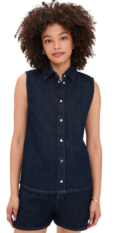 Sleeveless Shirt Blossom