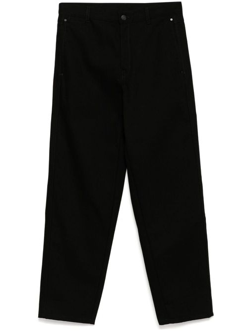 Straight-leg jeans - Black
