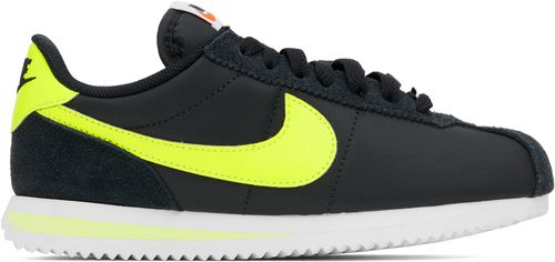 Black & Yellow Cortez Sneakers