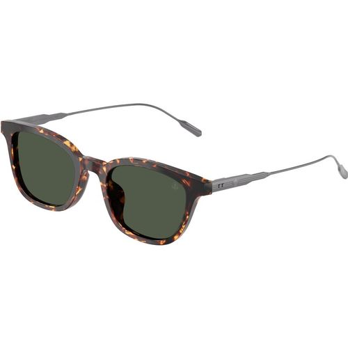 Moncler Uniseks Moncler ME6027D LENTIS 30389A Zonnebrillen Acetaat Bruin Groente Pantos Gepolariseerd