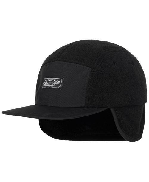 Men's Color-Block Fleece Hat - Polo Black
