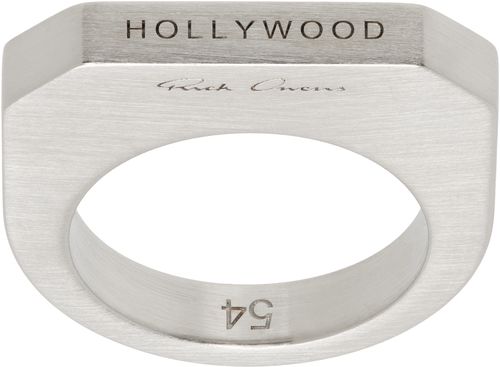 【関税込み】Rick Owens シルバー Hollywood Hollywood リング 関税込み】Rick Owens シルバー Hollywood Hollywood リング