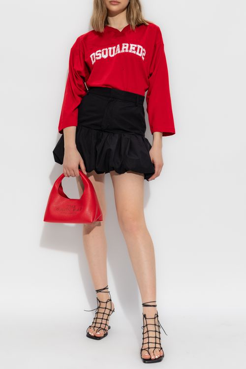 Dsquared2 Short Cotton Skirt, Women's, Black