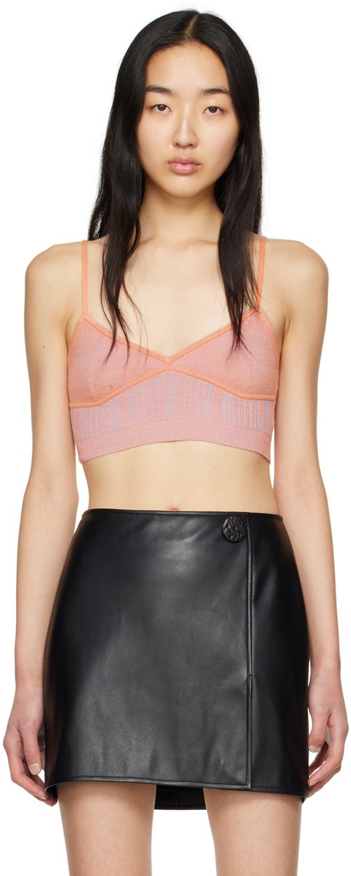 Orange Saskia Bralette Top
