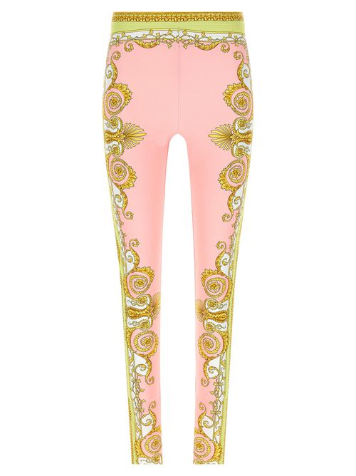 Spring Barocco Leggings Pink