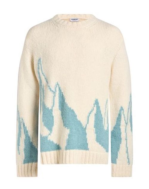 Man Sweater Sky blue Size 46 Alpaca wool, Polyamide, Wool