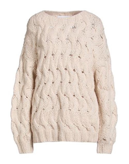 Woman Sweater Light grey Size M/L Cashmere, Silk