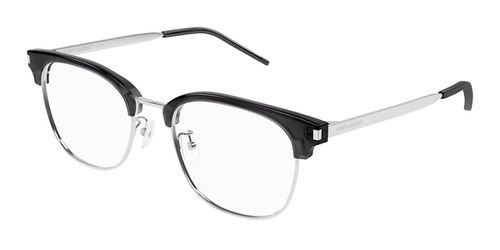Saint Laurent SL 649/F Asian Fit Men's Glasses, Clear, Size 54