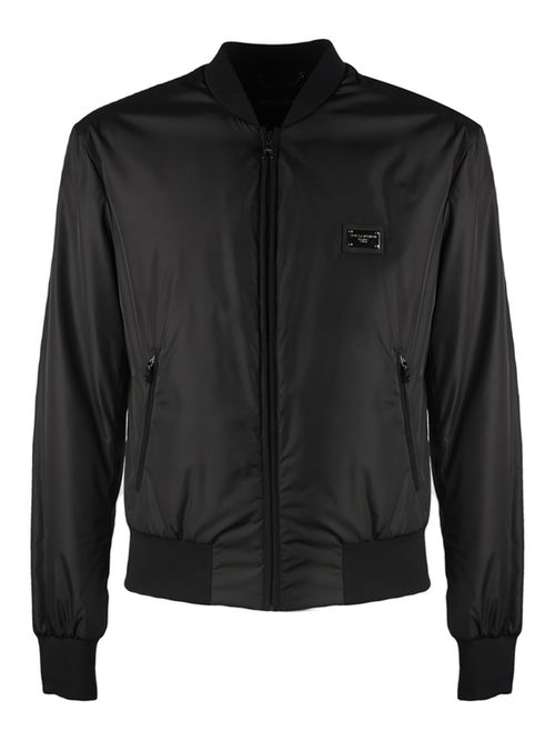 Plaque bomber jacket