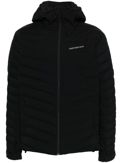 Frost quilted ski jacket - Black