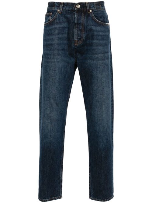Tapered-leg jeans - Blue