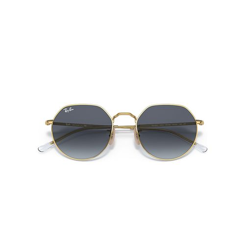 Ray-Ban Jack Sunglasses Arista Gold Frame Blue Lenses 51-20