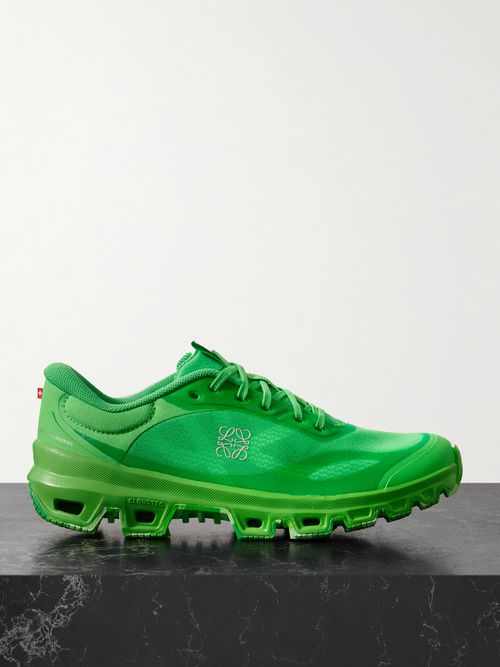 + On Cloudventure 2.0 Rubber-trimmed Recycled-mesh Sneakers - Green