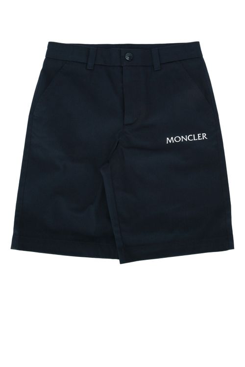 Cotton Chino Shorts — Navy