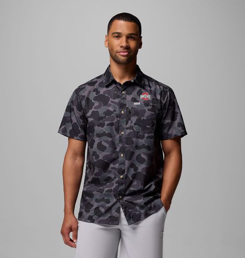 Men's Collegiate PFG Super Slack Tide  Shirt - Ohio State-