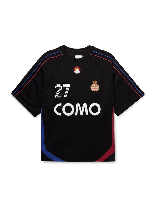 Como 1907 Embroidered Printed Cotton-Blend Jersey T-Shirt