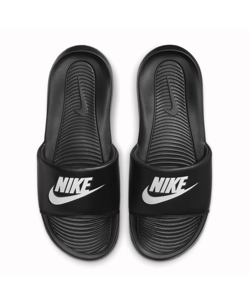 Men's Victori One Slide Sandals from Finish Line - Black, White