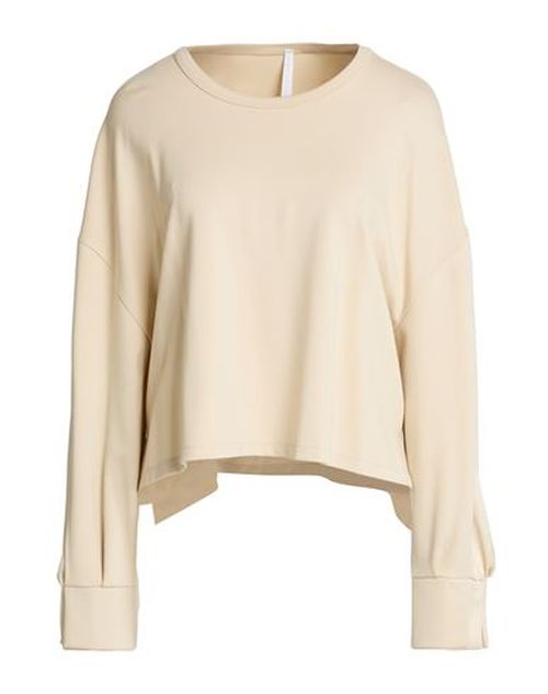 Woman Sweatshirt Beige Size XS Viscose, Polyamide, Elastane