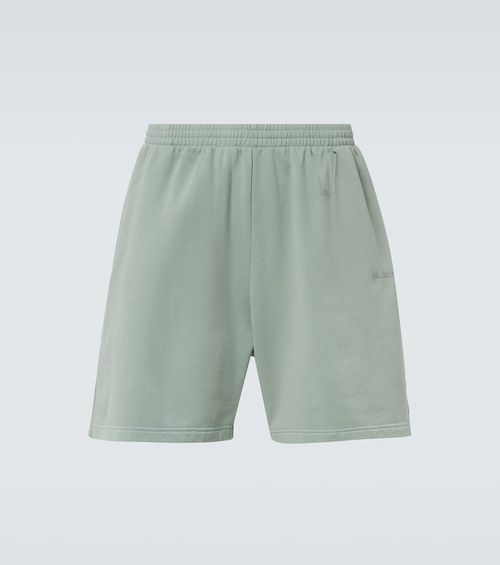 Logo cotton jersey shorts