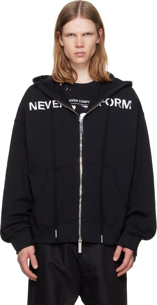 Black 'Never Conform' Hoodie
