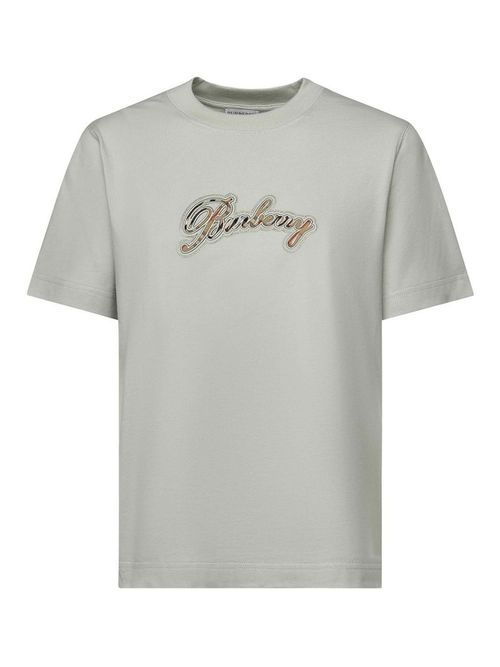 Cotton T-Shirt With Logo