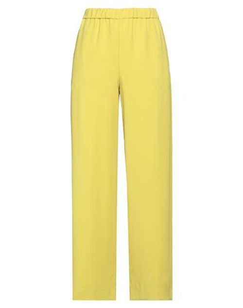 Woman Pants Lime green Size 4 Polyester