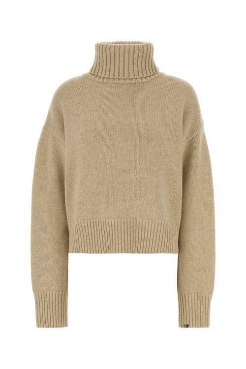 Crop Sweater — Beige