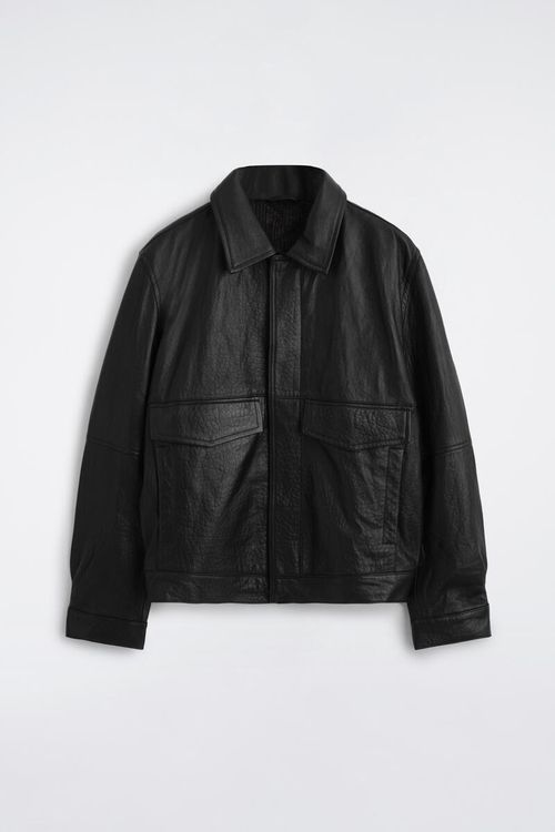 Leather Flight Jacket