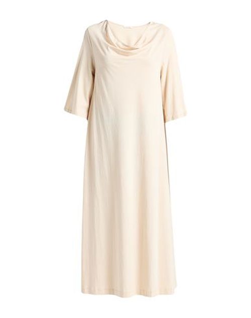 Woman Midi dress Ivory Size S Organic cotton