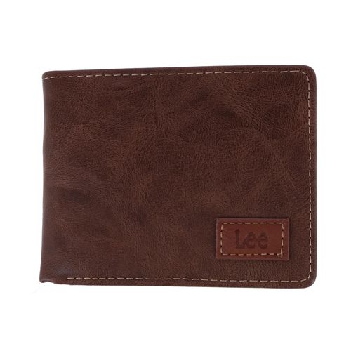 Men's Tumbled Leather Bifold Wallet