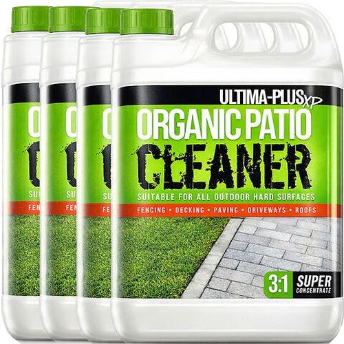Ultima Plus XP Ultima-Plus XP Organic Path and Patio Cleaner Concentrate Fluid Completely Safe for Pets and Children, Decking and Fencing