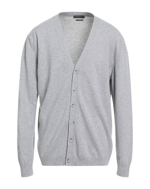 Man Cardigan Light grey Size XXL Wool, Cashmere