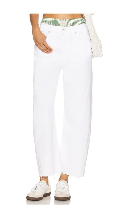 AG Jeans CROPPED HATTIE in White. Größe 32. Also in 23, 24, 25, 26, 27, 28