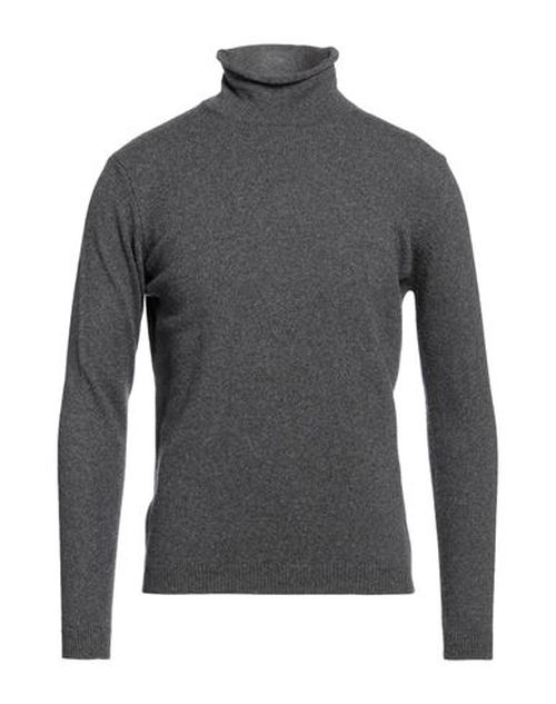 Man Turtleneck Charcoal Size 40 Virgin Wool, Wool
