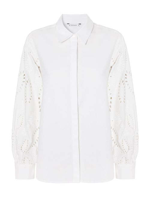 TATUUM Camicia da donna 'Clementine' bianco naturale