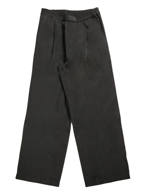 LGN LOUIS GABRIEL NOUCHI elasticated-waist trousers - Black