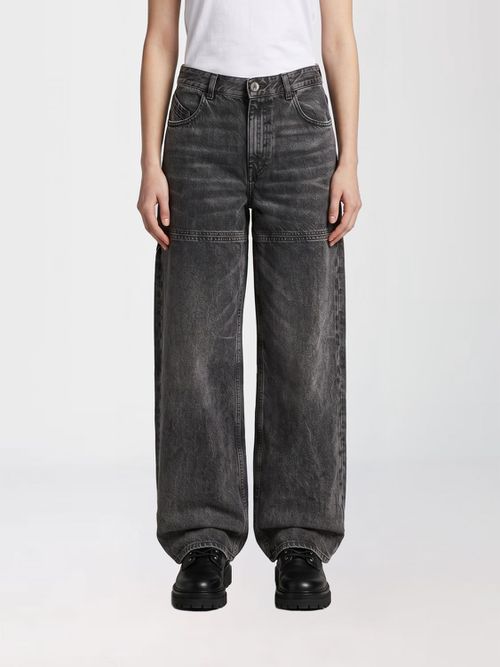 Jeans Woman color Black