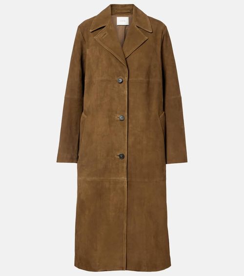 Suede coat