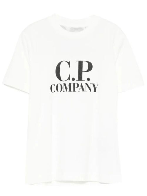 Boys White Logo T-shirt