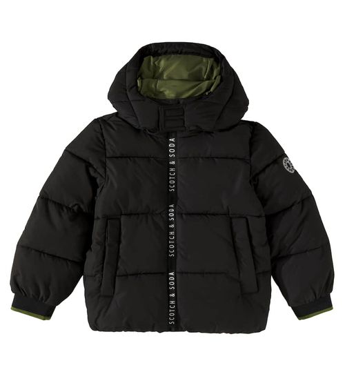 Scotch & Soda Kids Quilted puffer jacket