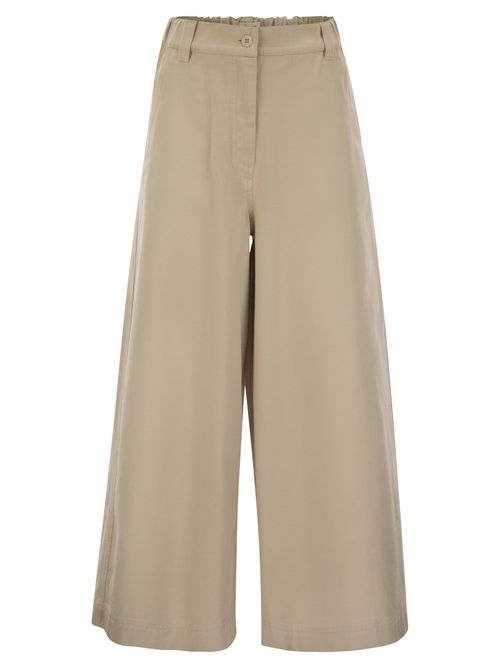 Weekend Maxmara Disco - Wide Cotton Drill Trouser