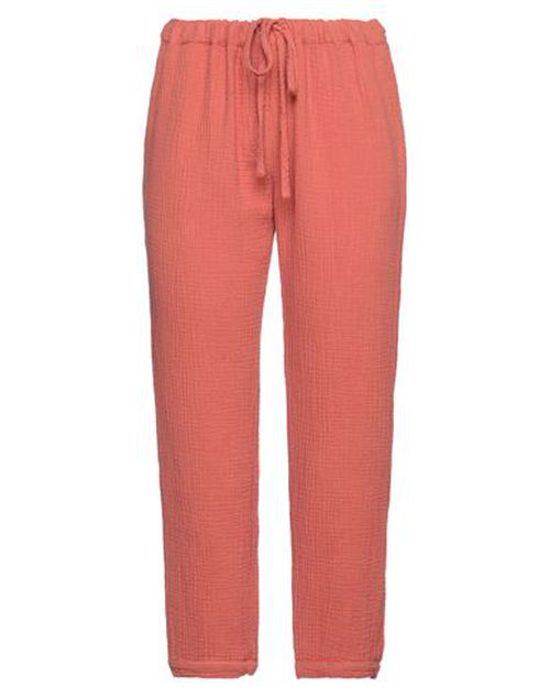 Woman Pants Rust Size M Cotton