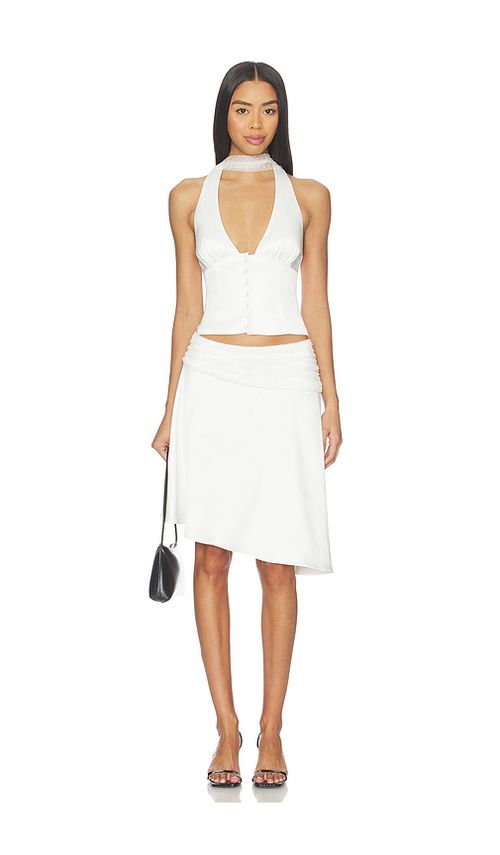 MAJORELLE Celeste Top in Ivory. L also in M, S, XL