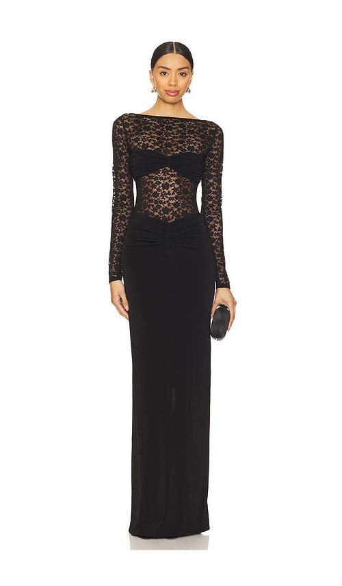 Lovers and Friends Kathryn Gown in Black.  XXS. Also in